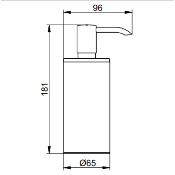 Дозатор для ванной  Keuco Plan 14952 - фото 3