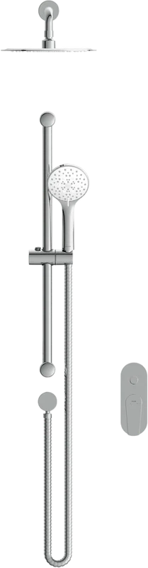 Душевой комплект Cersanit Moduo хром, современные, hi-tech - фото 5