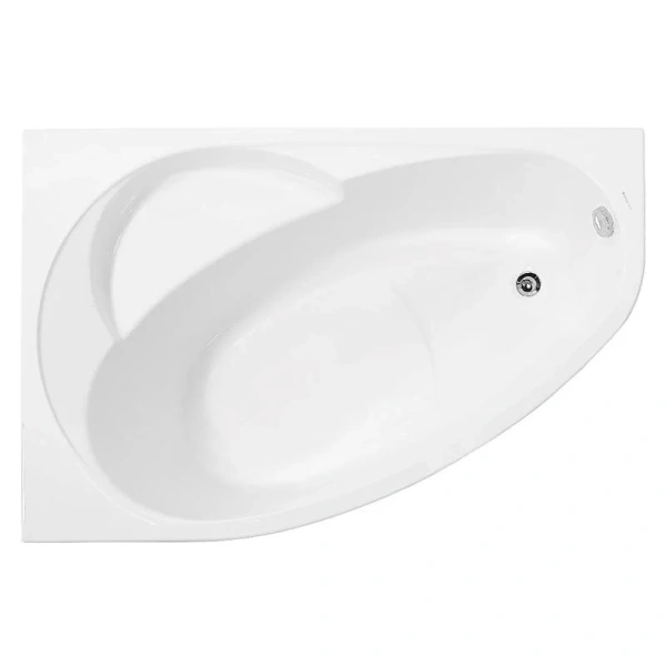 Ванна акриловая Vagnerplast Flora 150×100 см правая