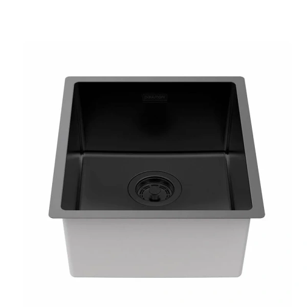 Мойка для кухни Paulmark Lassan 38 см черная матовая - фото 3
