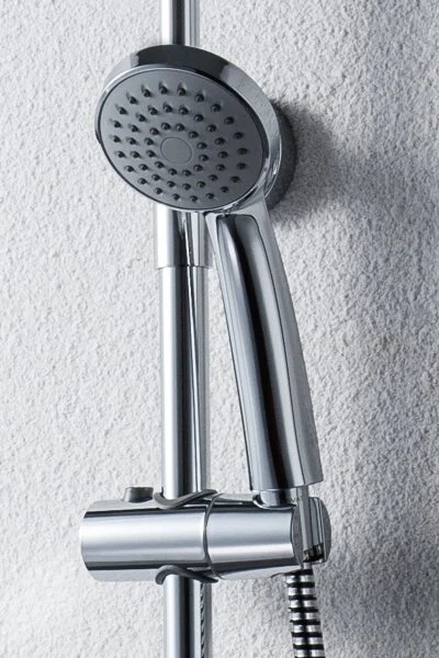 Душевая колонна со смесителем для ванны Bravat Opal F6125183CP-A-RUS, с изливом - фото 5