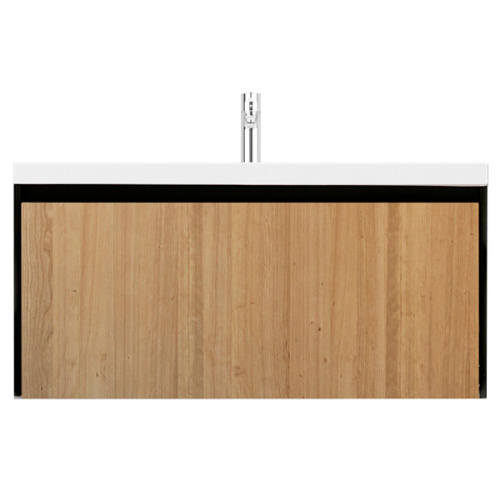 Тумба с раковиной подвесная Velvex Klaufs tpKLA.100.1Y-61 100 см с ящиком