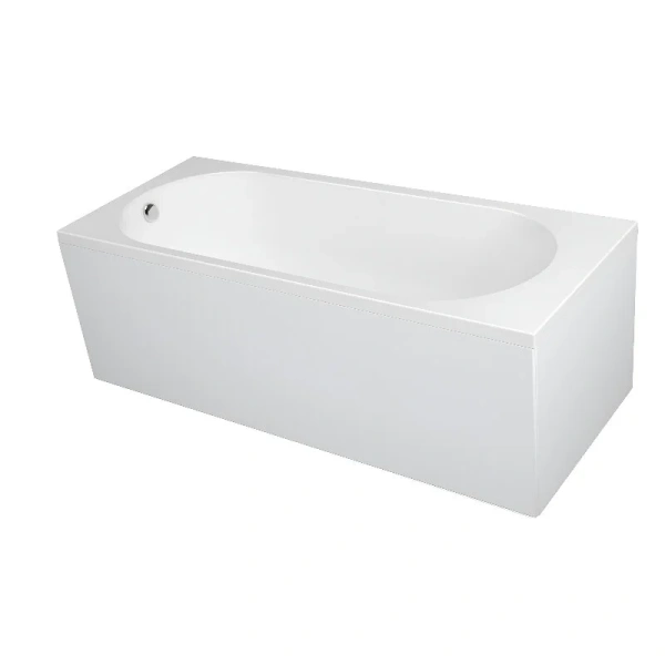 Ванна акриловая 1MarKa Atlas 01атл1670кс2+, 160 x 70 см, цвет белый - фото 1