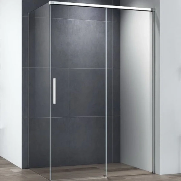 Душевой уголок Cezares Duet Soft-M 120х80 см профиль хром - фото 1