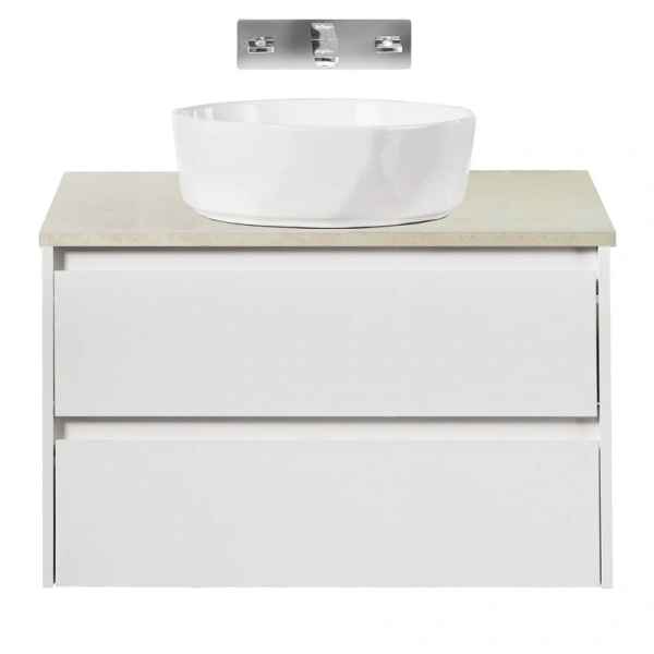Тумба под раковину подвесная BelBagno Kraft 90 см bianco opaco - фото 4