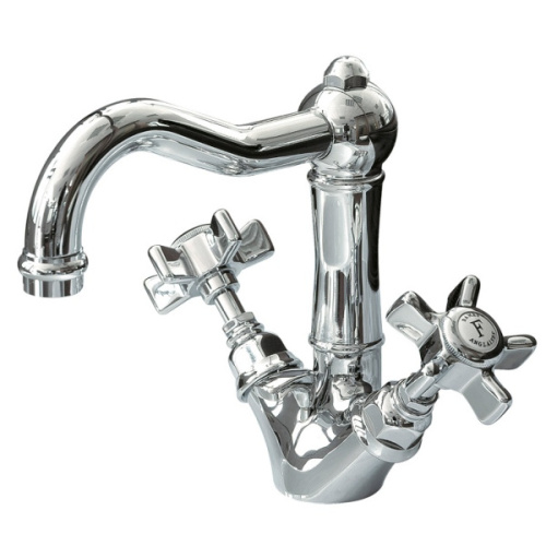 Смеситель для раковины, медь, Nicolazzi Half Dome Crystal - фото 1