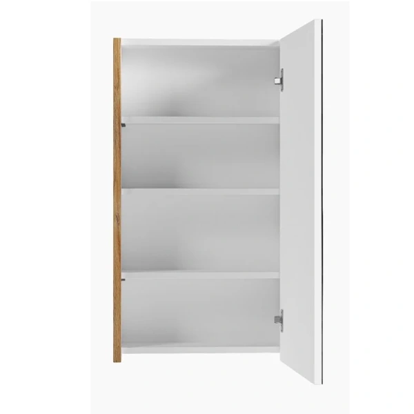 Зеркальный шкаф Misty Ива 45 см правый, современные, hi-tech index_1 - фото 9