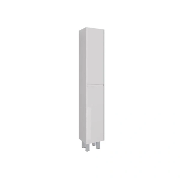 Шкаф-пенал подвесной Lemark Combi 35 см белый глянец, 35 см - фото 3