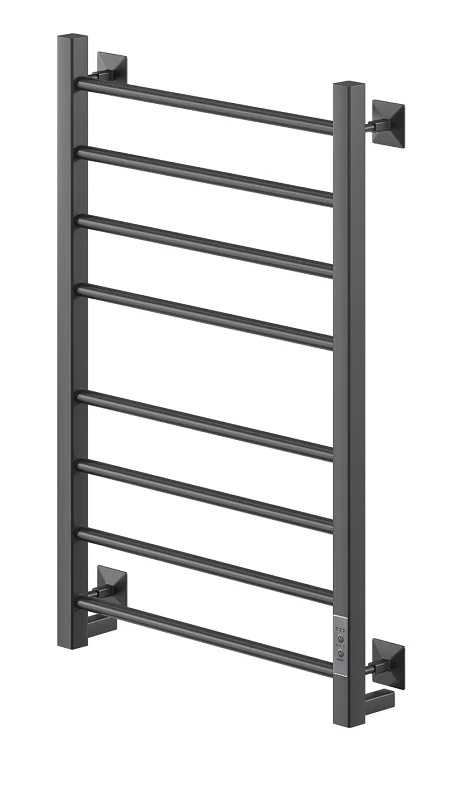 Полотенцесушитель электрический Ника Step 80х40 см черный матовый - фото 1
