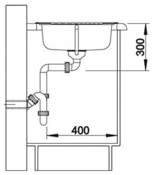 Мойка для кухни Blanco Tipo 45 S Mini 60 см сталь матовая, 60 см - фото 5