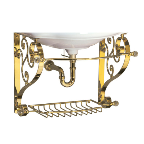 Консоль для раковины Migliore Bella золото - фото 3