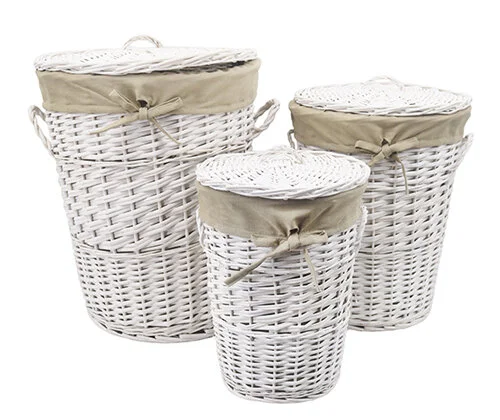 Корзина для белья WasserKRAFT Aller плетеная - фото 2