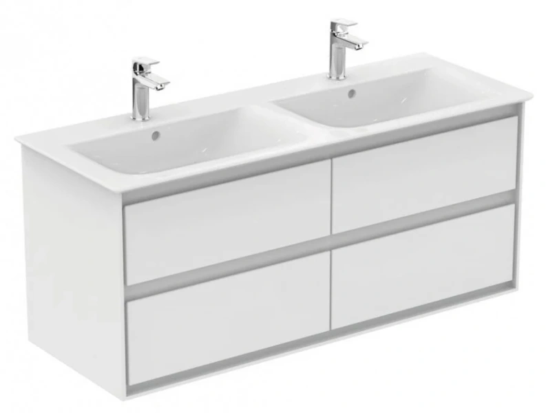 Тумба с раковиной подвесная Ideal Standard Connect Air E0822 120 см с 4-мя ящиками