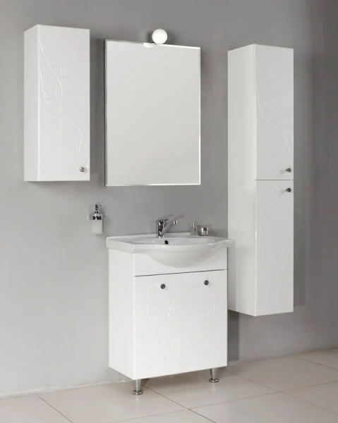 Зеркало Акватон Лиана 65 см прямоугольное, современные, hi-tech - фото 3