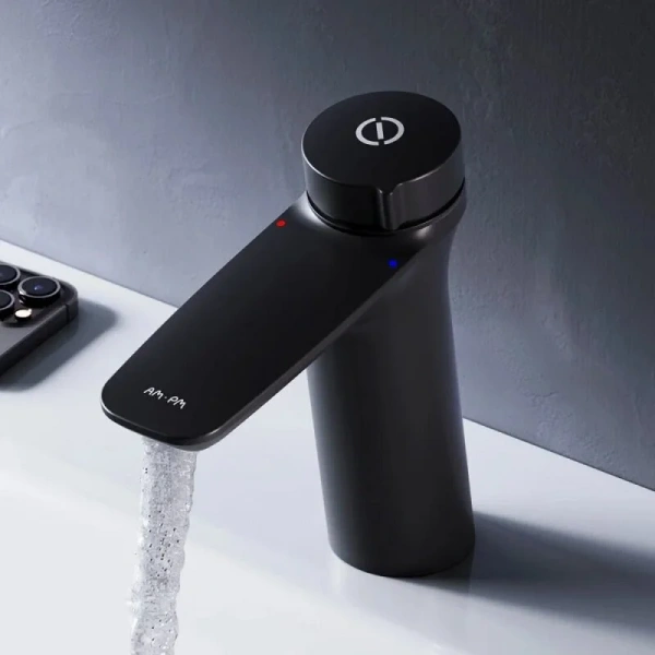 Смеситель для раковины Am.Pm Inspire 2.0 черный матовый, округлая форма - фото 5