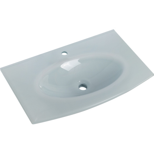 Раковина мебельная Cezares 75 см стеклянная, в наличии - фото 2