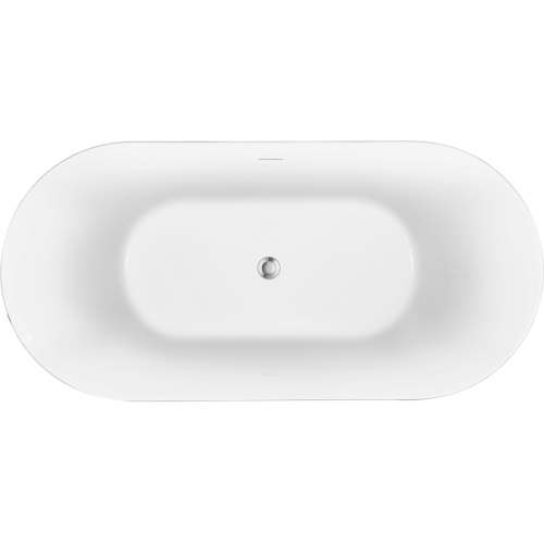 Ванна акриловая Black&White Swan 170x80 см белая - фото 4