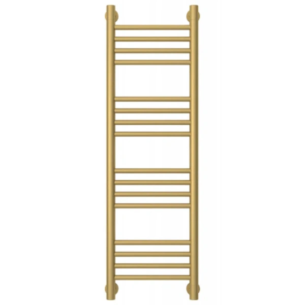 Полотенцесушитель водяной Сунержа Богема+ 30х100 см золотой шелк, золото - фото 3