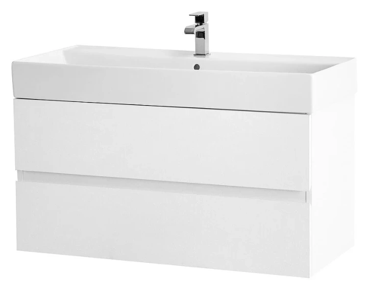 Тумба с раковиной подвесная Cezares Molveno 46-80-2C-SO 80 см 2 ящика