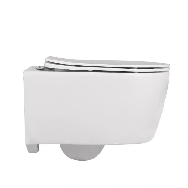 Унитаз подвесной Abber BEQUEM AC1104 безободковый - фото 3