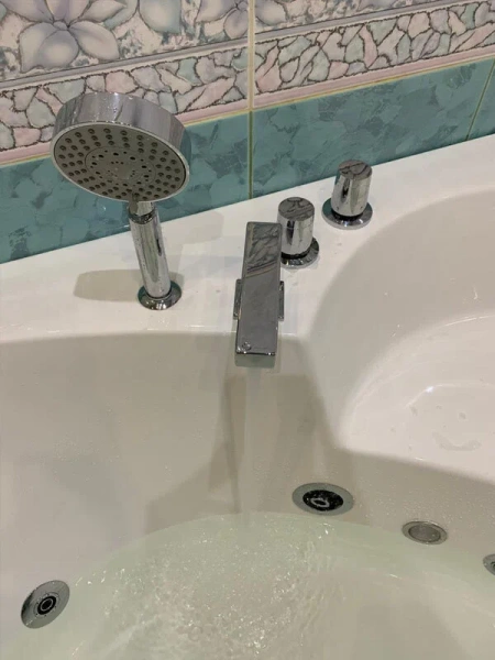 Ванна гидромассажная Frank F164, угловая, 140 x 140 x 60 см, 2020116, белые - фото 7