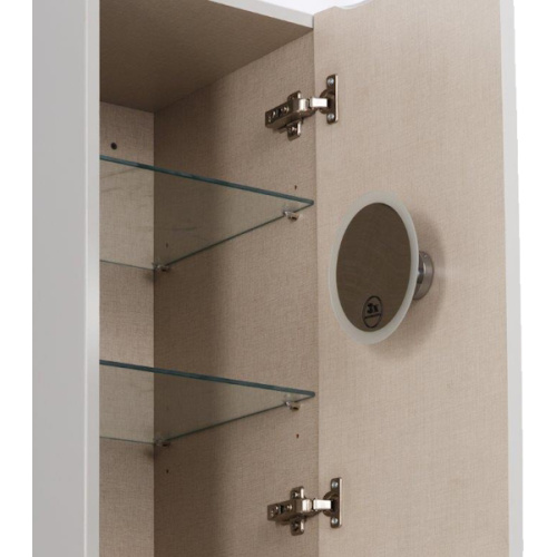 Шкаф-пенал подвесной Cezares Vague 30 см Bianco Lucido, недорого - фото 4