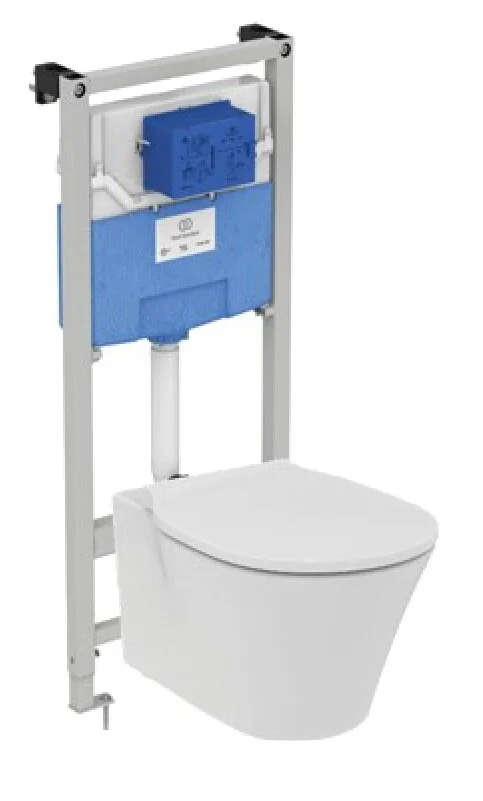 Унитаз с инсталляцией Ideal Standard Connect Air Prosys Solea M1 с механической панелью смыва - фото 1