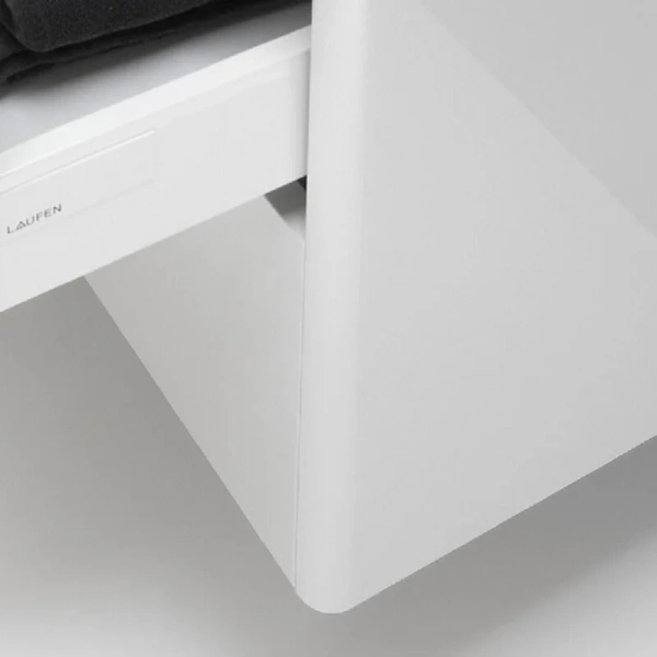 Тумба под раковину подвесная Laufen Val 65 см белая матовая - фото 3