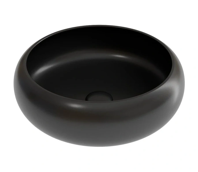 Раковина Ceramica Nova Element 36 см черная матовая - фото 1