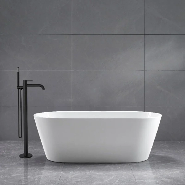 Ванна акриловая Vincea VBT-4291-1700, 170 x 80 см, щелевой перелив, цвет белый, овальные - фото 5