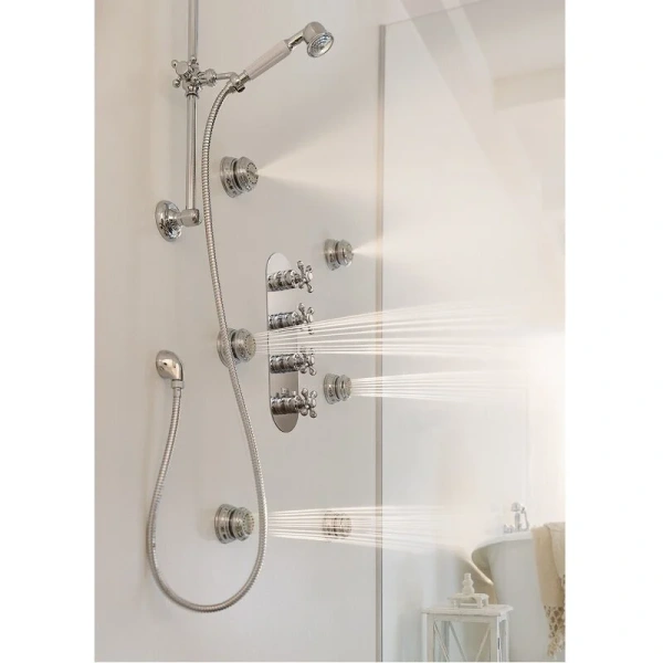 Смеситель для душа Nobili Grazia бронза, классические, ретро - фото 3