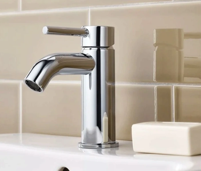 Смеситель для раковины Ideal Standard Ceraline хром, современные, hi-tech - фото 3