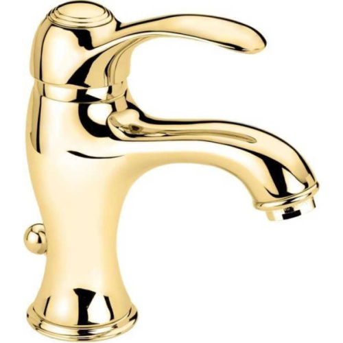 Смеситель для раковины золото Emmevi Harmony - фото 6