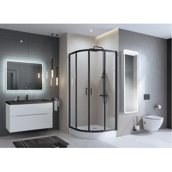 Шкаф-пенал подвесной BelBagno Marino 45 см с подсветкой - фото 3