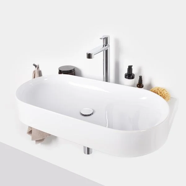 Раковина Ravak Yard 80 см белая, современные, hi-tech - фото 2