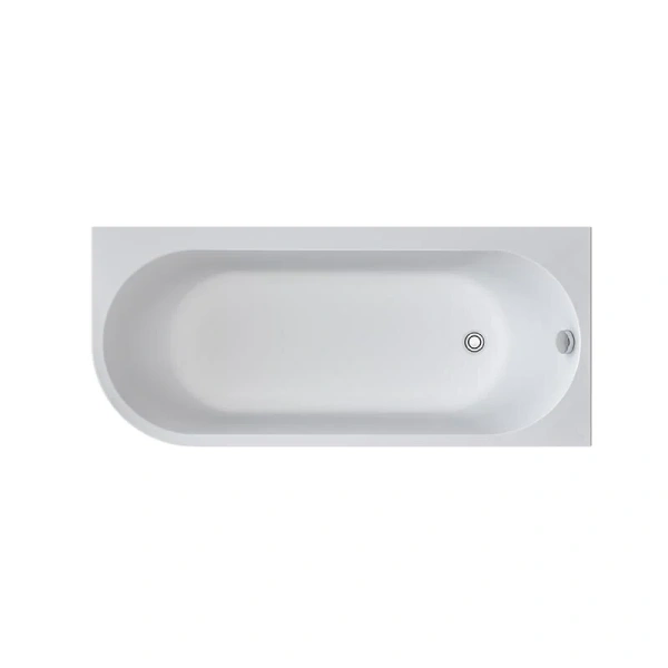 Ванна акриловая Marka One Alisa MG 170х75 см, асимметричная, правая/левая - фото 1