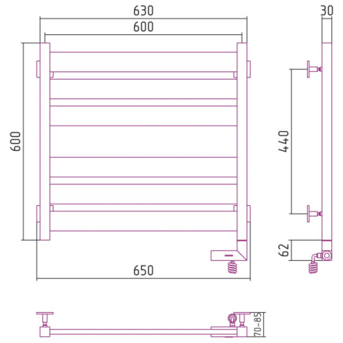 Схема, лесенка, вертикальные - фото 4