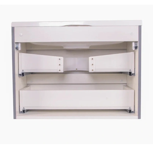 Тумба под раковину подвесная Style Line Бергамо 70 см антискрейтч, 70 см - фото 6