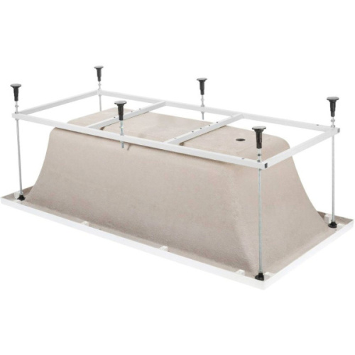 Ванна акриловая Berges Nelu 180x80 см с каркасом - фото 4