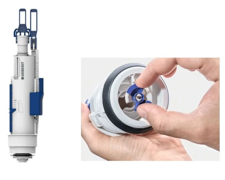 Инсталляция для унитаза Geberit Duofix кнопка хром - фото 3