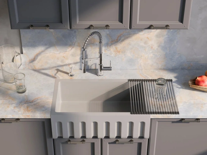 Мойка для кухни Omoikiri Mikura 499 76 см врезная - фото 3