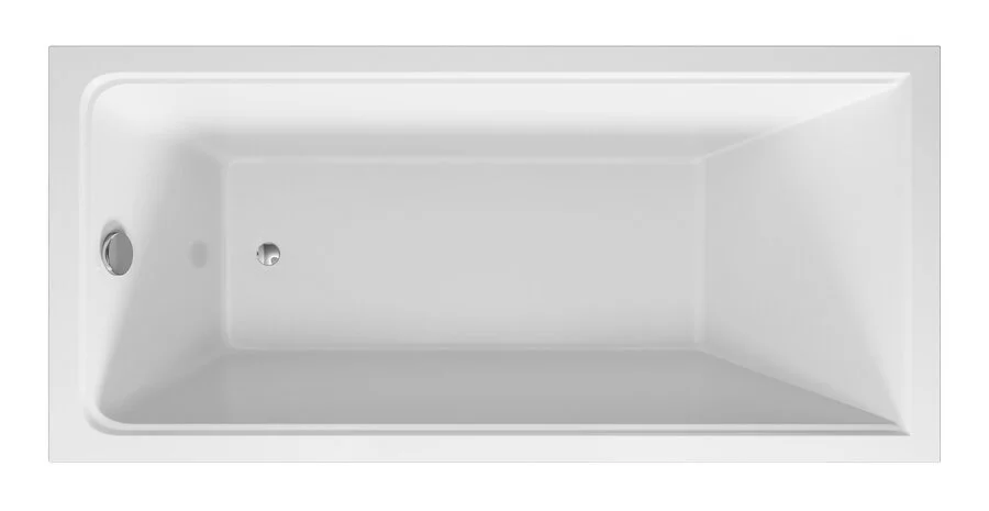 Ванна акриловая Vincea VBT-2G150, 150 x 70 см, без опоры, белый - фото 4
