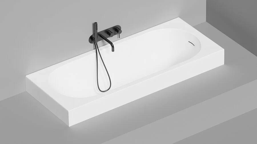 Ванна из искусственного камня Salini Ornella Kit 160x70 см белый глянцевый, 160 см - фото 9