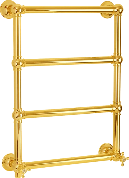 Полотенцесушитель электрический Migliore Colosseum 56х75 см золото, подключение слева - фото 1