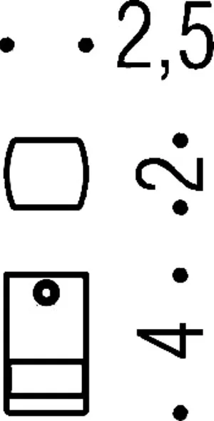 Крючок для ванной Colombo Lulu одинарный - фото 2