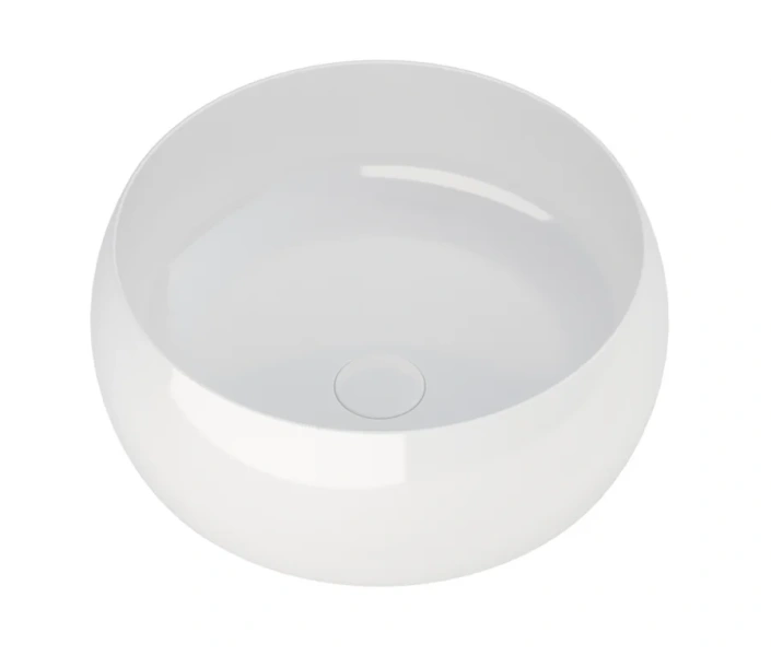 Раковина Aquanet Round 36 см белая - фото 1