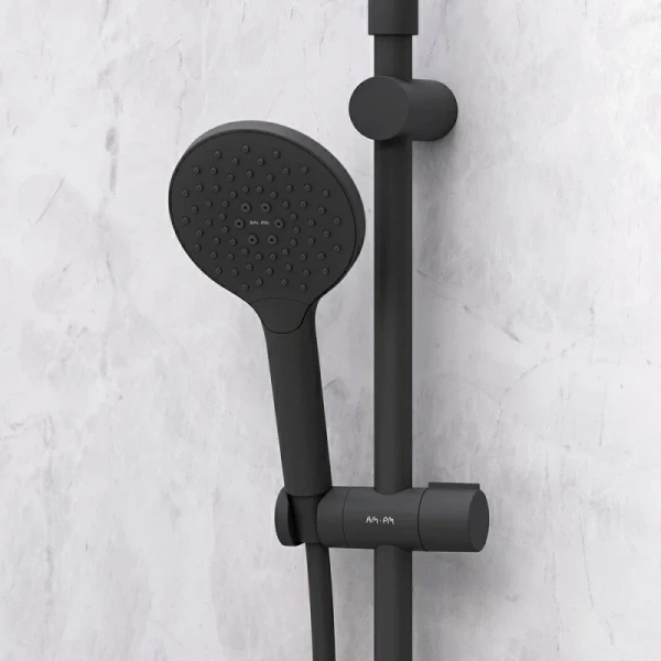 Душевой уголок Am.Pm Gem S 120x90 см с душевой стойкой, современные, hi-tech - фото 3