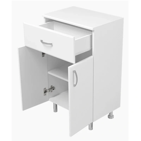 Тумба напольная Misty Люси 50 см белая, напольные - фото 5