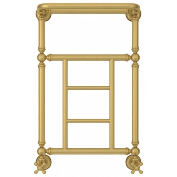 Полотенцесушитель водяной Сунержа Ренессанс 40х66 см золото матовое - фото 3