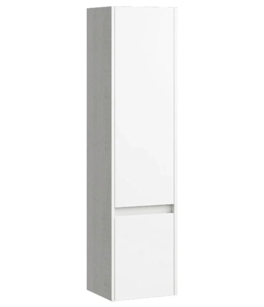 Шкаф-пенал подвесной Aqwella Сити 35 см дуб канадский - фото 1